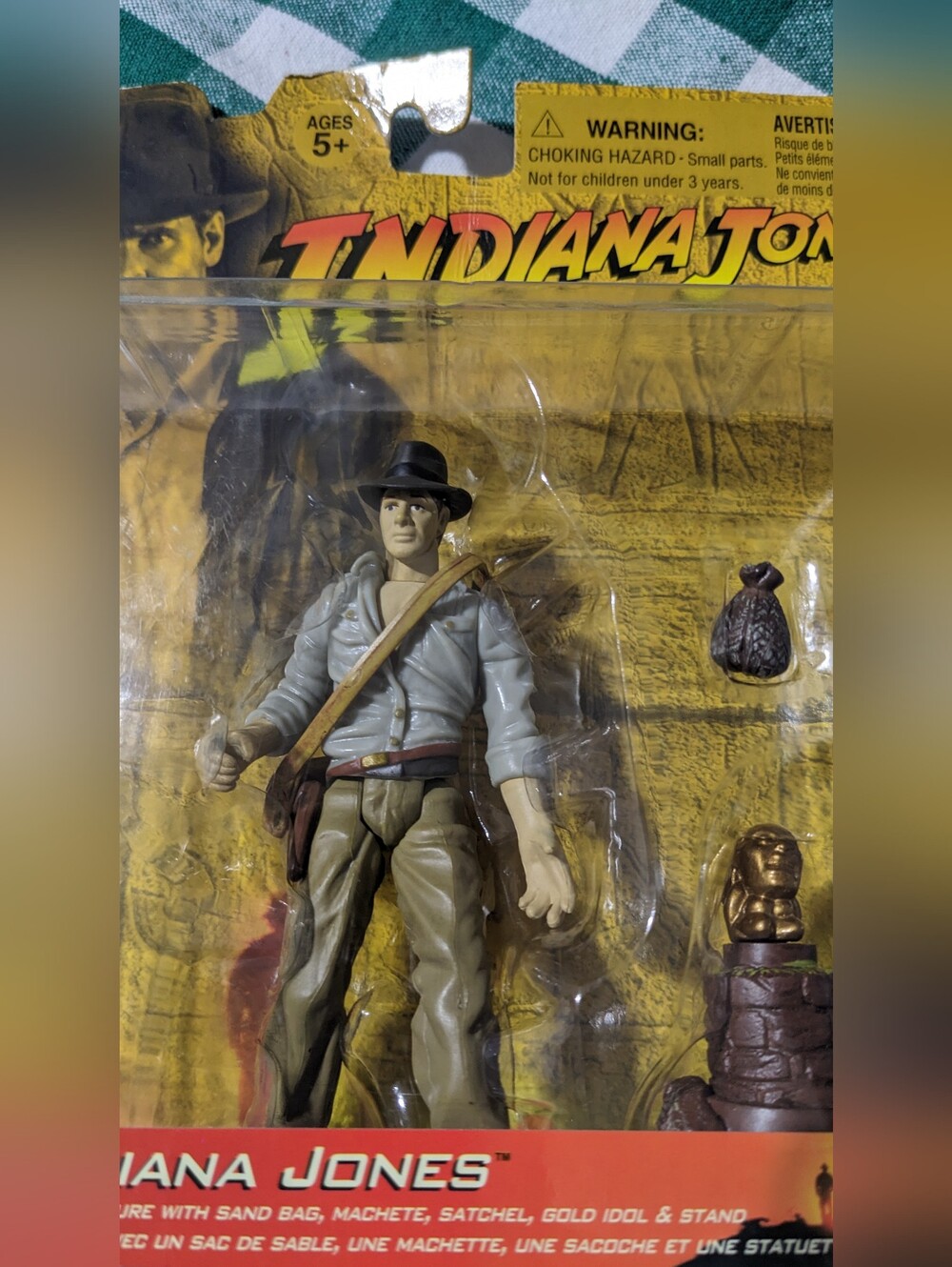 Vtg Indiana Jones Walt Disney Theme Park Exclusive  Action Figure Toy New 2003
